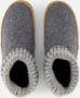 Bergstein Cozy Lux Pantoffels Sloffen Kids Grijs - Thumbnail 14