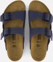 Birkenstock Arizona Kids Slippers Navy Narrow fit | Blauw | Imitatieleer - Thumbnail 9