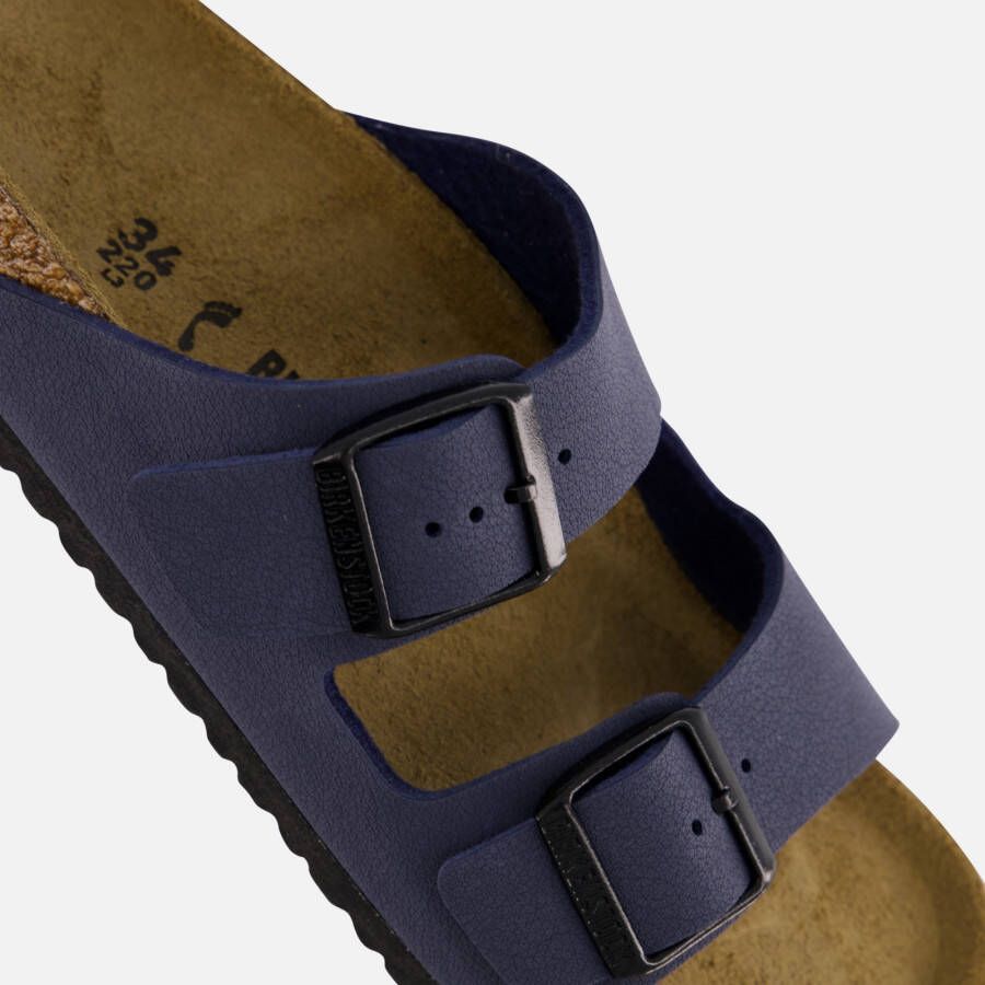 Birkenstock Arizona Sippers blauw Imitatieleer