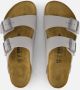 Birkenstock Arizona Slippers grijs Imitatieleer - Thumbnail 7