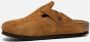 Birkenstock Boston SFB Mink narrow Veloursleder Suede Pantoffels Mink - Thumbnail 3