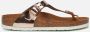 Birkenstock Gizeh Nl Wb Womens Metallic Copper Schoenmaat 35 Slides 1005048 - Thumbnail 9