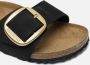 BIRKENSTOCK Slippers Dames Madrid Big Buckle Maat: 39 Materiaal: Nubuck Kleur: Zwart - Thumbnail 13