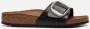 BIRKENSTOCK Slippers Dames Madrid Big Buckle Dames Maat: 40 Materiaal: Leer Kleur: Zwart - Thumbnail 11