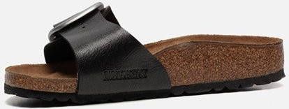 Birkenstock Madrid Big Buckle slippers zwart