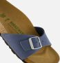 Birkenstock Madrid Slippers blauw Imitatieleer - Thumbnail 4