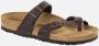 Birkenstock Women's Mayari Natural Leather Oiled Sandalen Normal bruin - Thumbnail 2