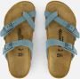 Birkenstock Mayari Kids Slippers blauw Nubuck - Thumbnail 6