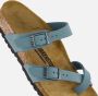 Birkenstock Mayari Kids Slippers blauw Nubuck - Thumbnail 8