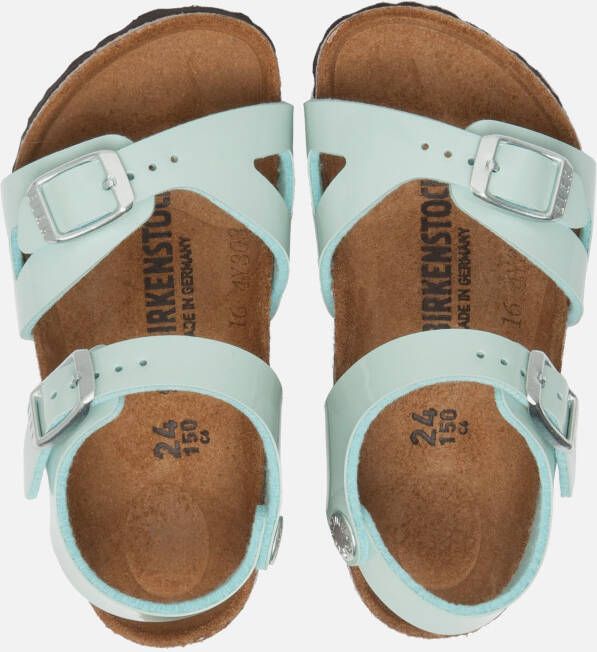 Birkenstock Rio Kids Sandalen blauw Lak