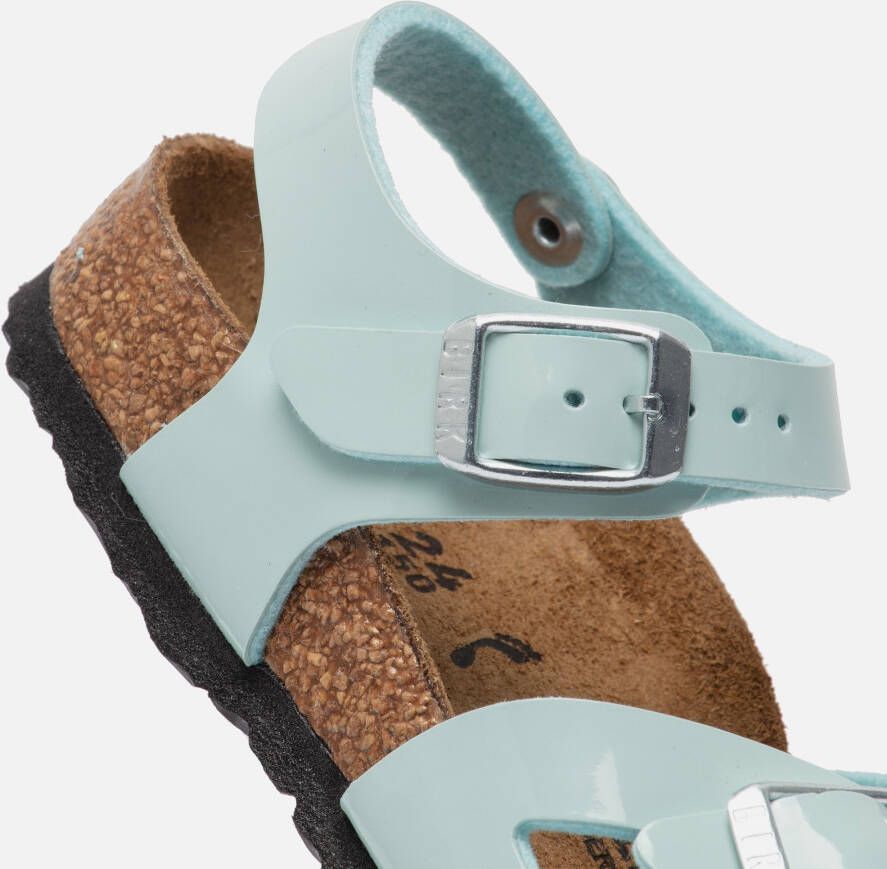 Birkenstock Rio Kids Sandalen blauw Lak