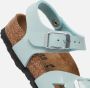 Birkenstock Rio Kids Sandalen blauw Lak - Thumbnail 5