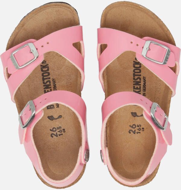 Birkenstock Rio Kids Sandalen roze Lak