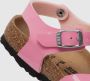 Birkenstock Rio Kids Sandalen roze Lak - Thumbnail 5