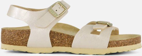 Birkenstock Rio Kids Sandalen wit Leer