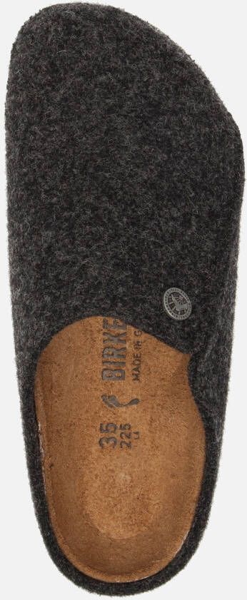 Birkenstock Zermatt pantoffels grijs Vilt 270244