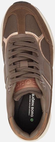 Bjorn Borg R1300 sneakers taupe Imitatieleer