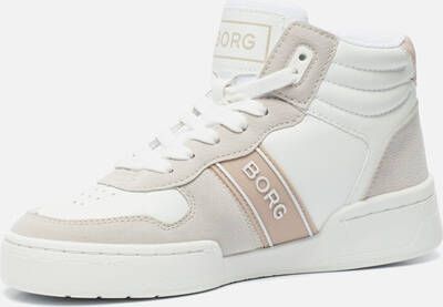 Bjorn Borg T2200 MID sneakers wit Synthetisch