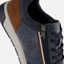 Bugatti Arriba Sneakers blauw Leer - Thumbnail 5