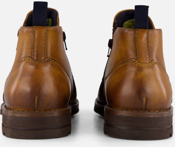 Bugatti Bart Comfort Veterschoenen cognac Leer