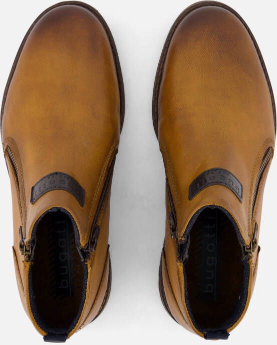 Bugatti Bart Comfort Veterschoenen cognac Leer