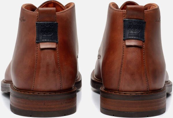 Bugatti Caj Veterschoenen cognac Leer