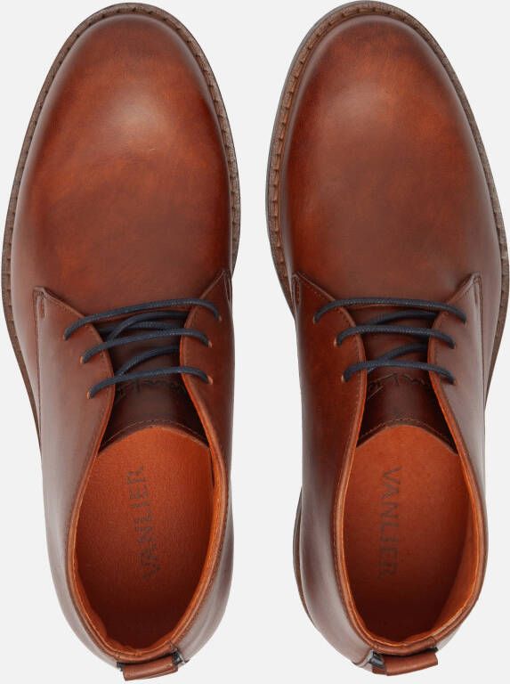 Bugatti Caj Veterschoenen cognac Leer