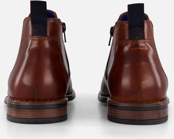 Bugatti Amros Chelsea boots cognac Leer