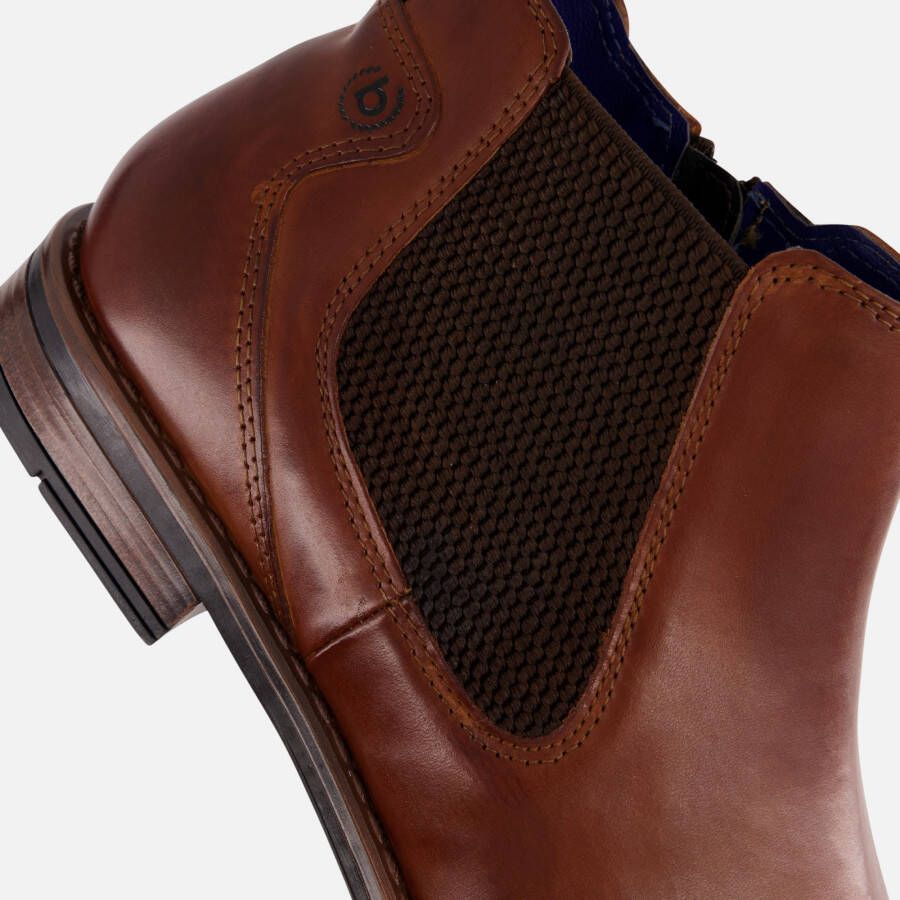 Bugatti Amros Chelsea boots cognac Leer