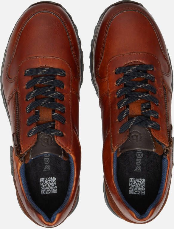 Bugatti Cirino Sneakers cognac Leer