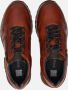 Bugatti leren heren sneakers cognac bruin - Thumbnail 5