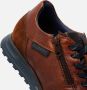 Bugatti leren heren sneakers cognac bruin - Thumbnail 7