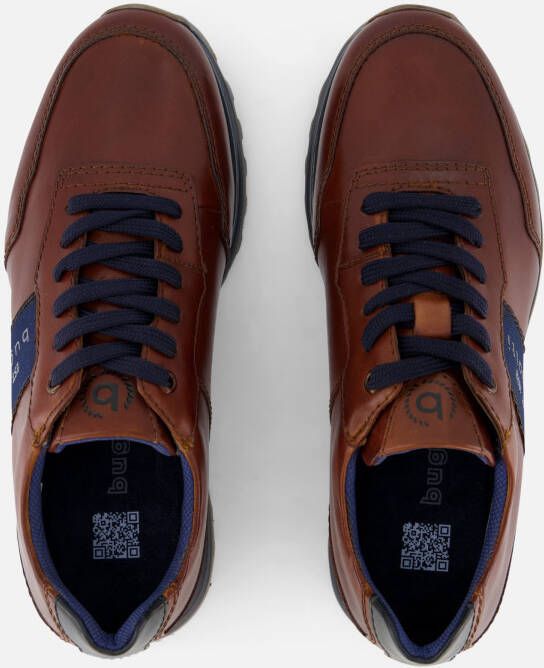 Bugatti Cirino Sneakers cognac Leer