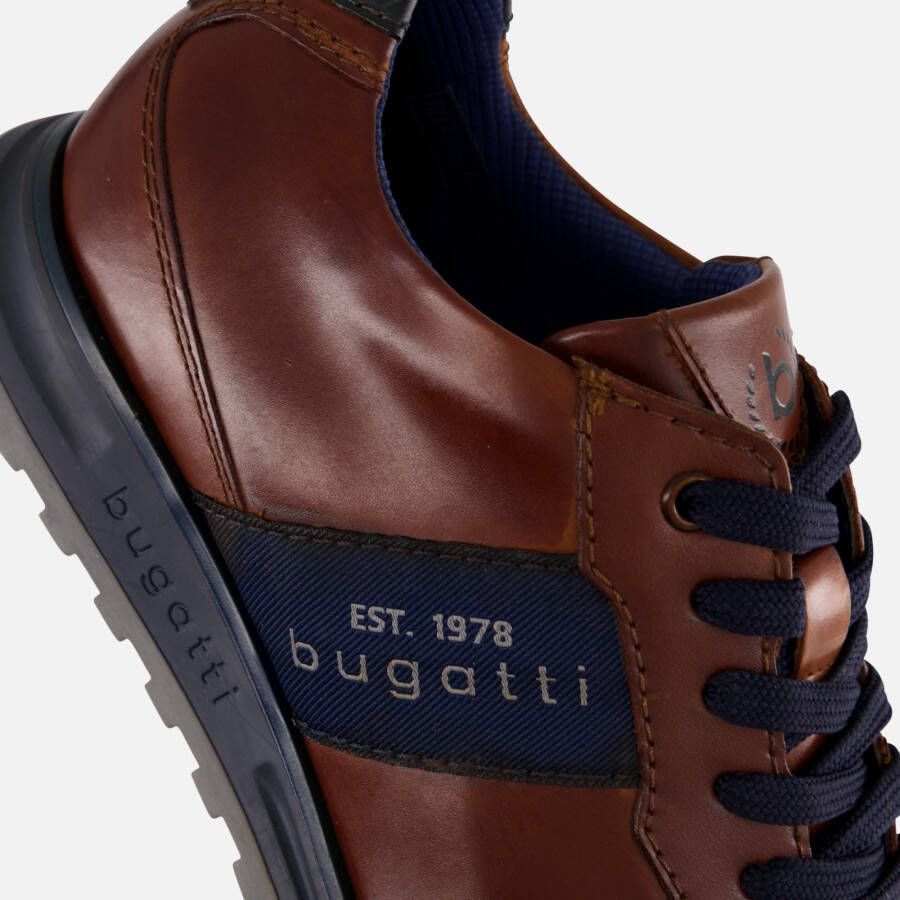 Bugatti Cirino Sneakers cognac Leer