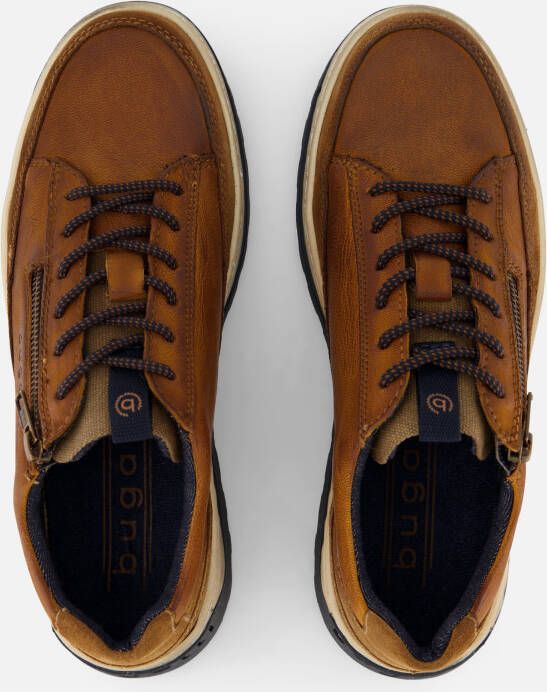 Bugatti Exeter Sneakers cognac Leer