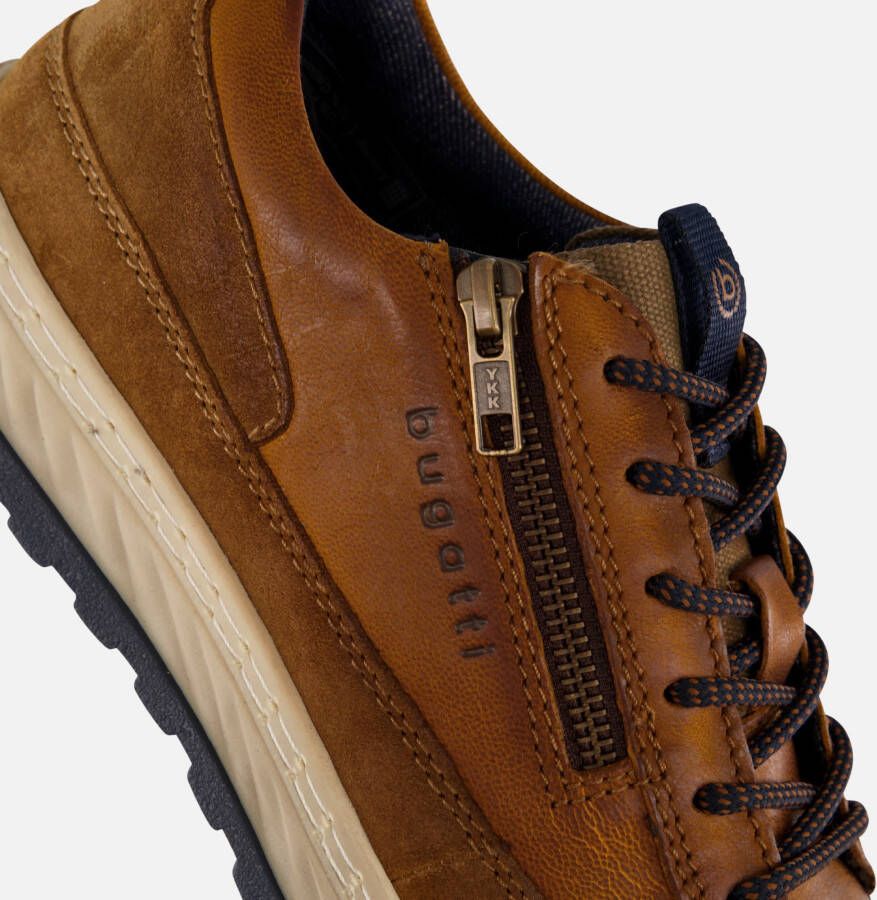 Bugatti Exeter Sneakers cognac Leer