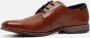 Bugatti leren heren veterschoenen Cognac - Thumbnail 10