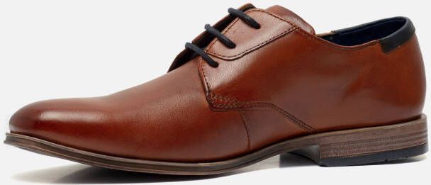 Bugatti Leagro Veterschoenen cognac