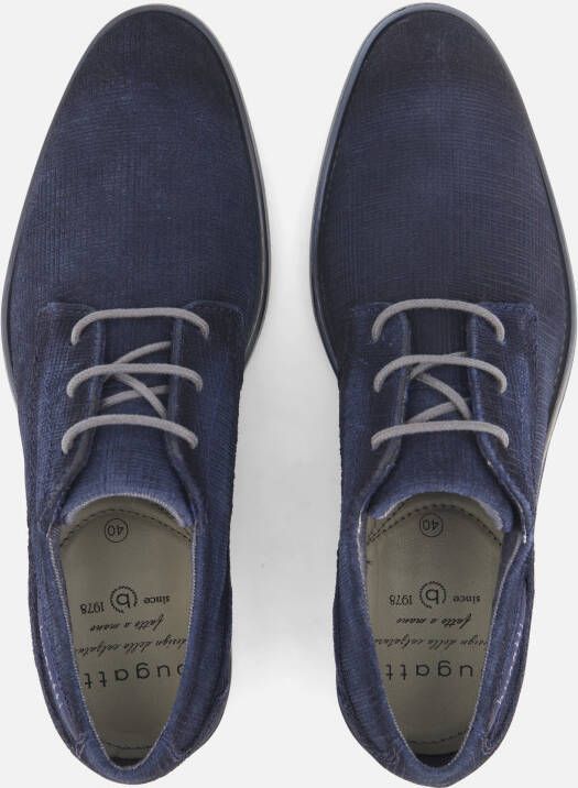 Bugatti Licio Eco Veterschoenen blauw Textiel