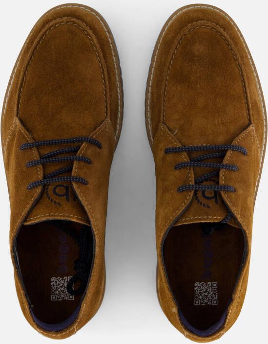 Bugatti Makori Veterschoenen cognac Suede