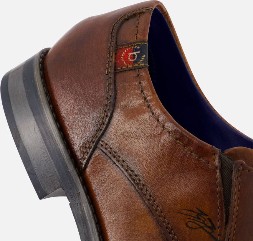 Bugatti Malco Veterschoenen cognac Leer