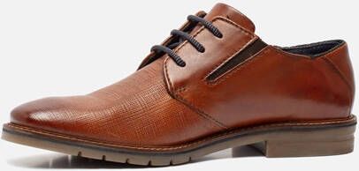 Bugatti Merlo veterschoenen cognac Leer