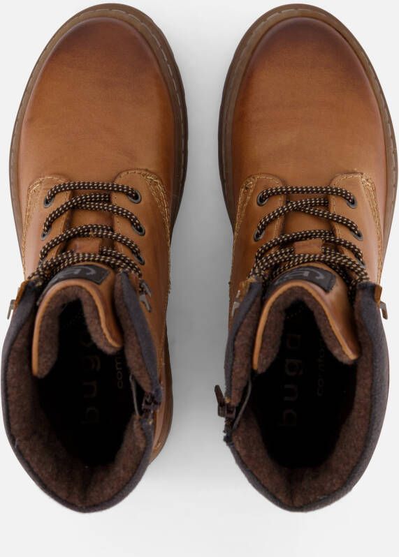 Bugatti Pallario Veterschoenen cognac Leer