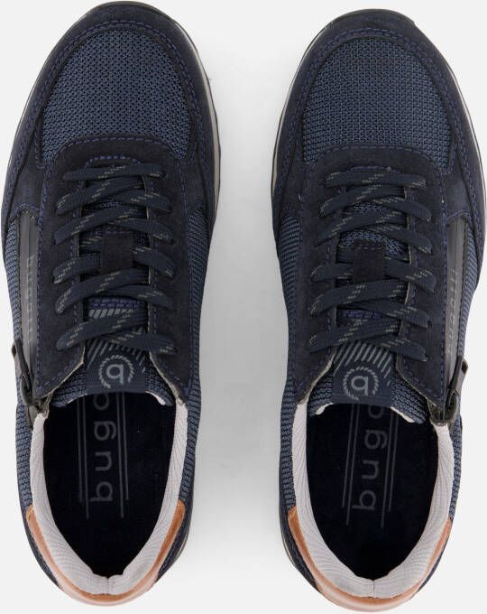 Bugatti Sneakers blauw Leer