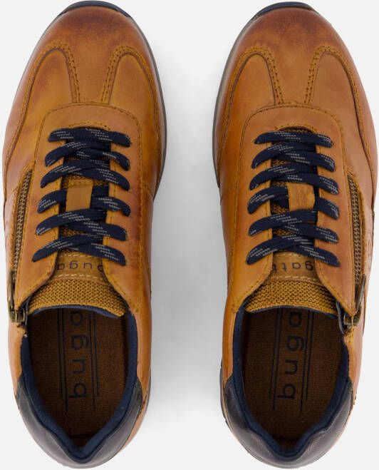 Bugatti Stranger Sneakers cognac Leer