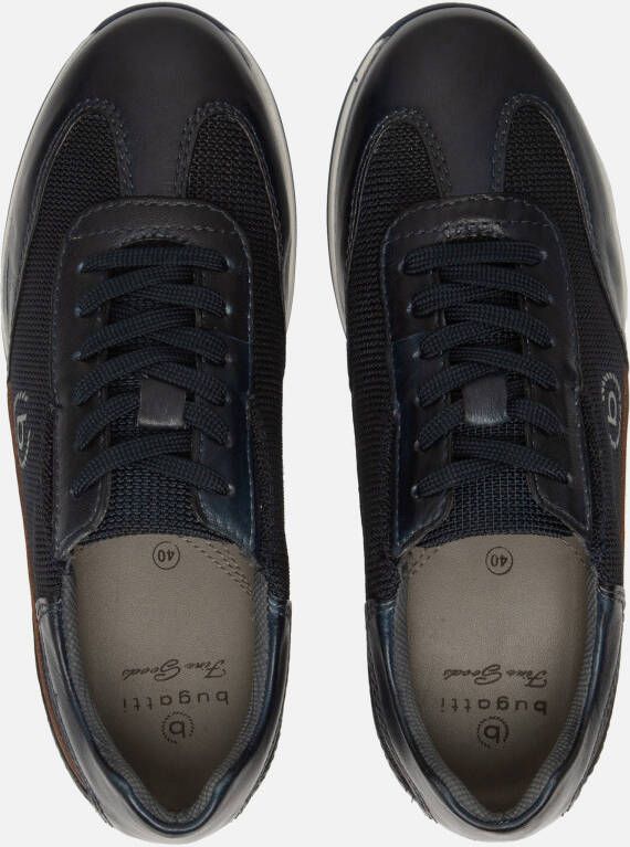 Bugatti Tomeo Eco Sneakers blauw Leer