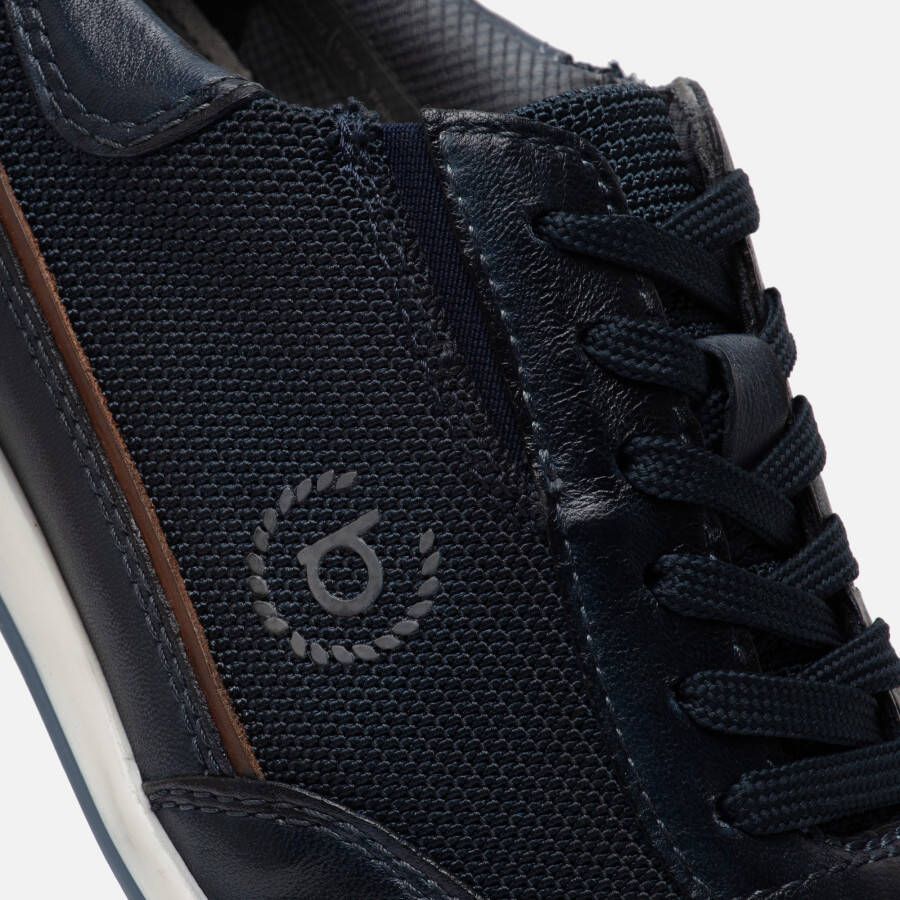 Bugatti Tomeo Eco Sneakers blauw Leer