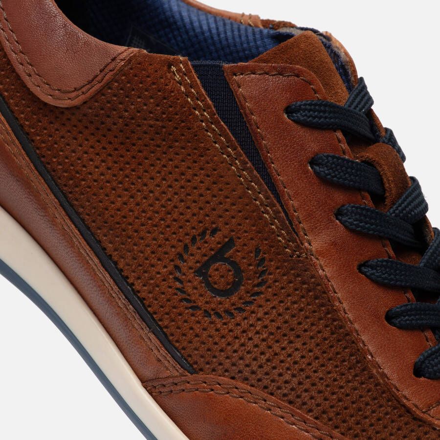 Bugatti Tomeo Eco Sneakers cognac Leer