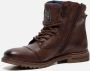 Rieker Bruine extra brede veterschoenen voor heren Brown Heren - Thumbnail 11