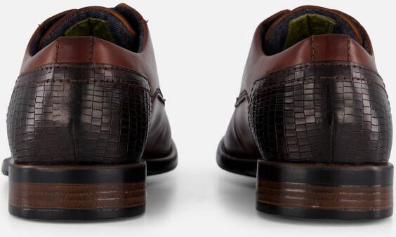 Bugatti Veterschoenen bruin Leer